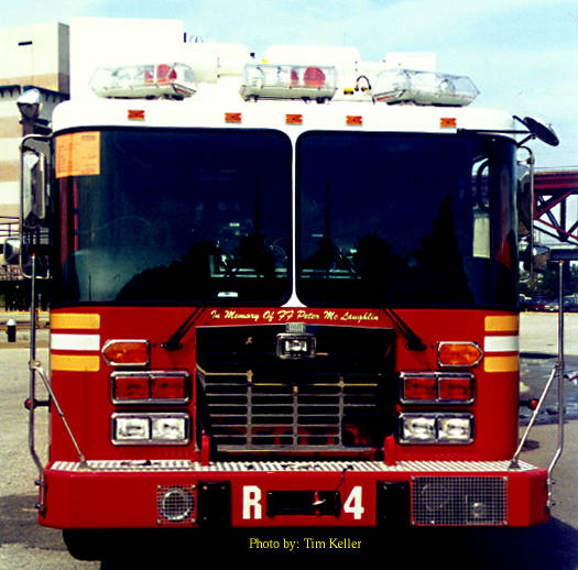 feuer1 Veste de survêtement Navy Rescue 4 Queens New York City Fire Department 